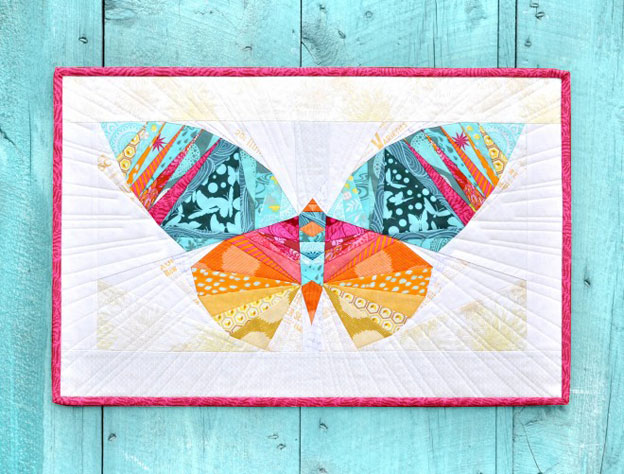 Take Wing a butterfly paper pieced pattern