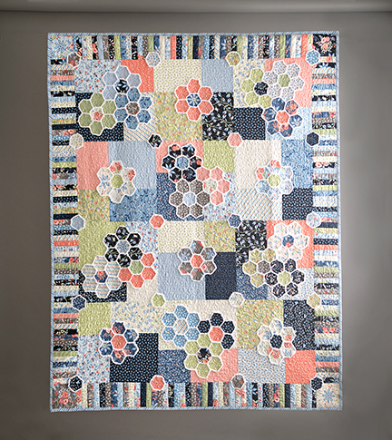 Hexie Flower Quilt