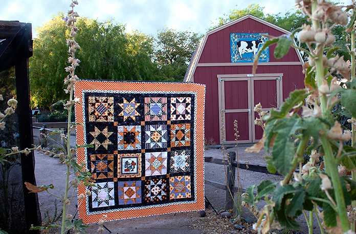 Starry Halloween Quilt 