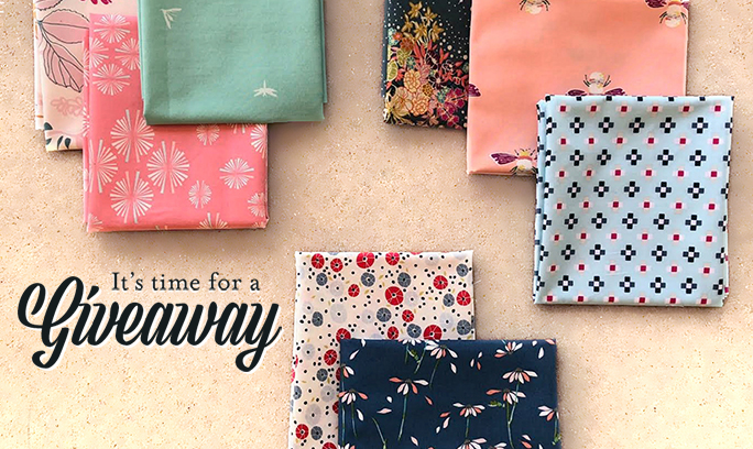 One Block Three Quilts giveaway