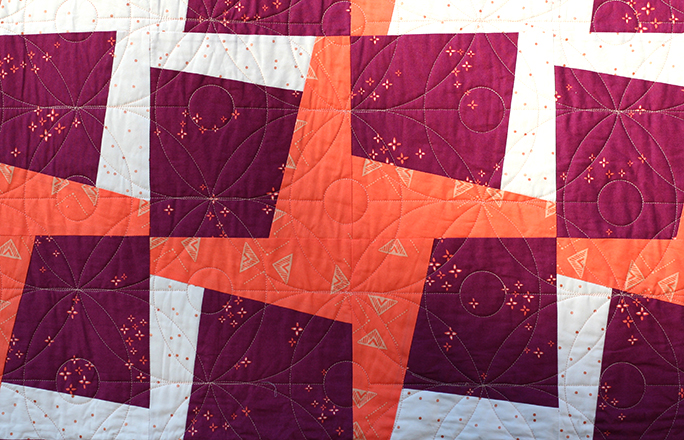 Wonky Pin Wheel Quilt