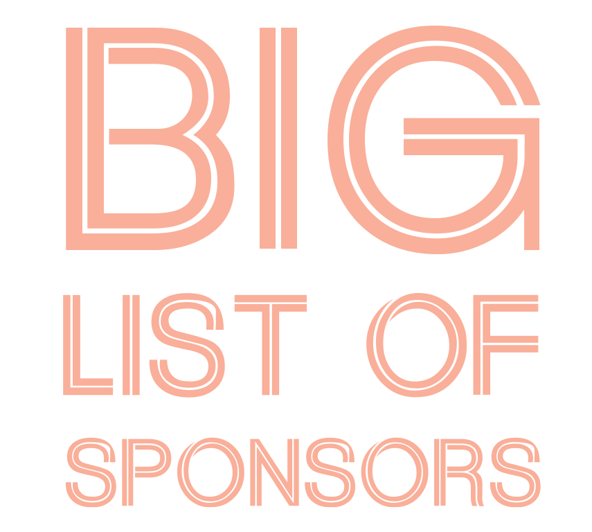 The Great Jelly Roll Bash Sponsor list