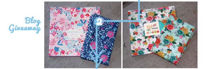 Giveaway Challenge Summery - I also did two fabric giveaway so my blog