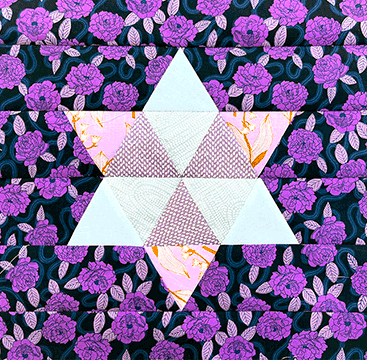 Twinkle Star Quilt Block for Block Mania